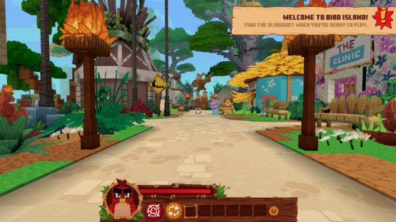 Minecraft: Angry Birds Screenshot