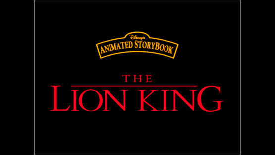 Disney's Animated Storybook: The Lion King Screenshot