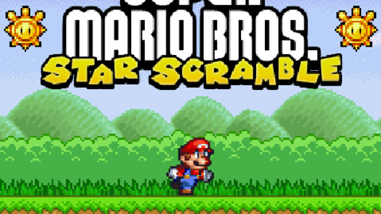 Super Mario Bros. Star Scramble Screenshot