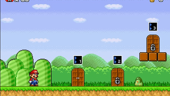 Super Mario Bros. Star Scramble Screenshot