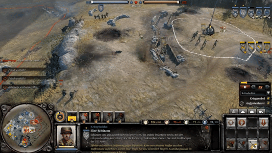 Company of Heroes 2: US Forces Commander - Rifle Company Screenshot