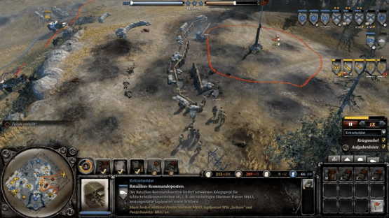 Company of Heroes 2: US Forces Commander - Rifle Company Screenshot