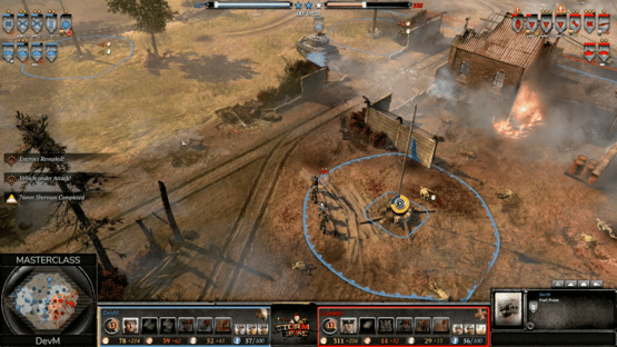 Company of Heroes 2: US Forces Commander - Mechanized Company Screenshot