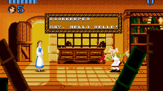 Disney's Beauty and the Beast: Belle's Quest Screenshot