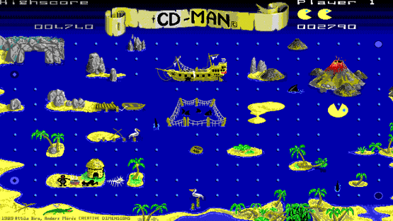 CD-Man Screenshot