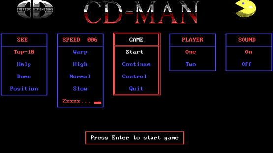 CD-Man Screenshot