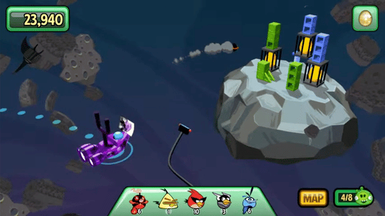 Angry Birds Space Assault! Screenshot