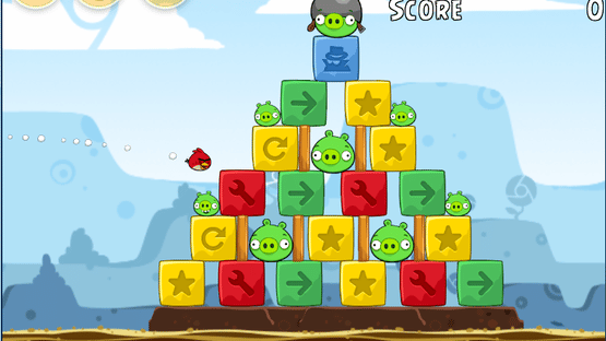 Angry Birds Chrome Screenshot