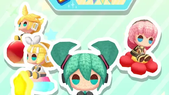 Hatsune Miku Amiguru Train screenshot 1