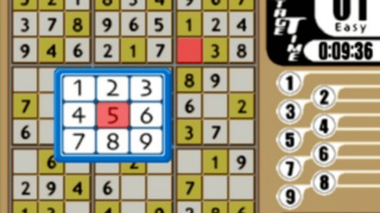 SuperLite 1500 Series: Sudoku 5 Screenshot