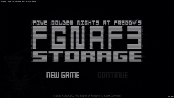 Five Golden Nights at Freddy's 3: Storage Screenshot