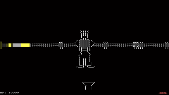 Oleg Sobolev's ASCII Doom Screenshot