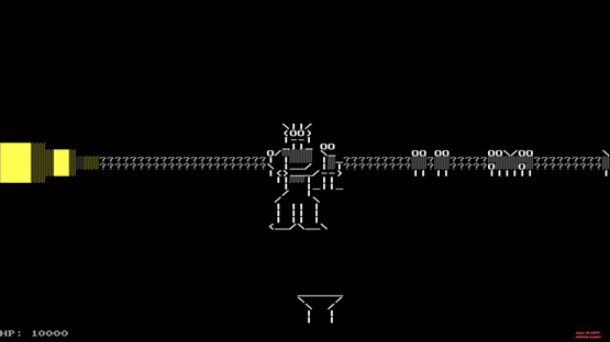 Oleg Sobolev's ASCII Doom Screenshot