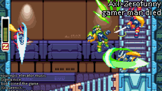 Mega Man Zero Online Screenshot