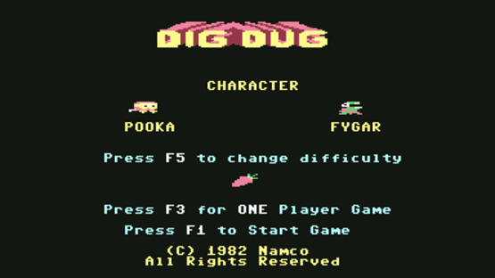 Dig Dug Screenshot