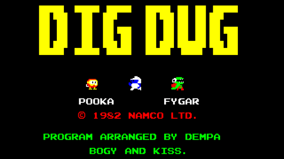 Dig Dug Screenshot