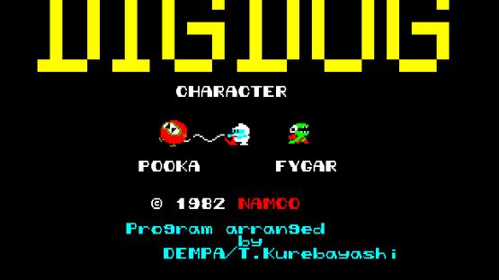 Dig Dug Screenshot