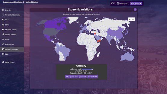 Government Simulator 2 Screenshot