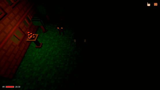 Spooky Halloween in the Voxel World Screenshot