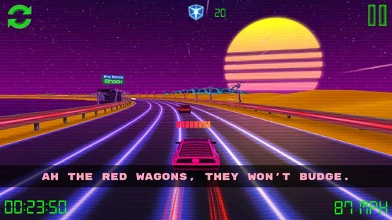 Retro Drive screenshot 2