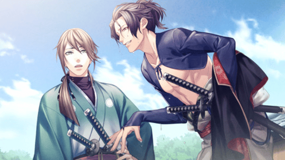 Urakata Hakuoki: Akatsuki no Shirabe Screenshot