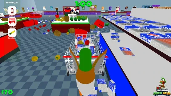 Supermarket Duck Dash screenshot 6