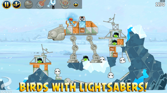 Angry Birds Star Wars HD Screenshot