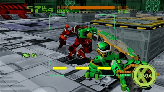 Cyber Troopers Virtual-On Oratorio Tangram Screenshot