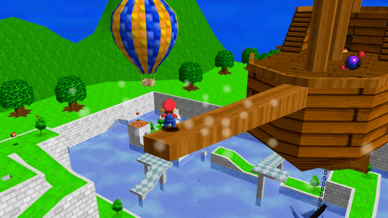 Super Mario Star Road: The Green Comet Screenshot