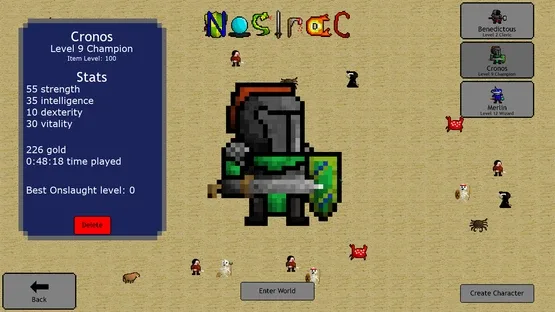 Noslrac screenshot 1