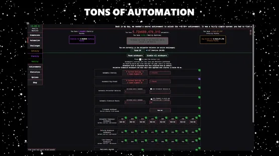 Antimatter Dimensions screenshot 4