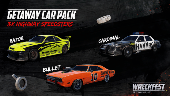 Wreckfest: Getaway Car Pack Screenshot