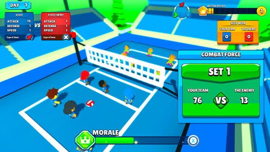 Volleyball Trainer: The Legend of Sports screenshot 2