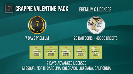 Fishing Planet: Crappie Valentine Pack Screenshot