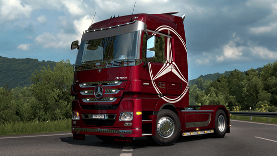 Euro Truck Simulator 2: Actros Tuning Pack Screenshot