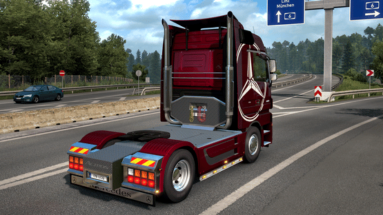 Euro Truck Simulator 2: Actros Tuning Pack Screenshot