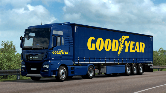 Euro Truck Simulator 2: Goodyear Tyres Pack Screenshot