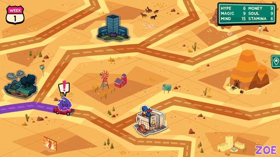 Monster Prom 3: Monster Roadtrip - Playable Character Zoe Screenshot