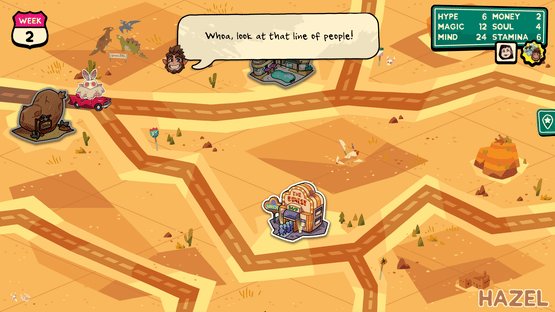 Monster Prom 3: Monster Roadtrip - Playable Character Hazel Screenshot