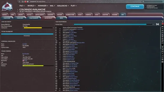 Franchise Hockey Manager 9 screenshot 11