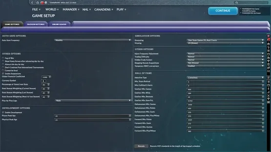 Franchise Hockey Manager 9 screenshot 4