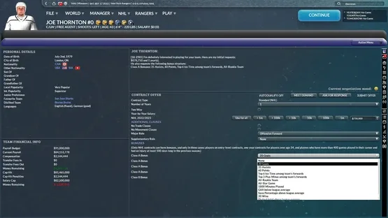Franchise Hockey Manager 9 screenshot 16