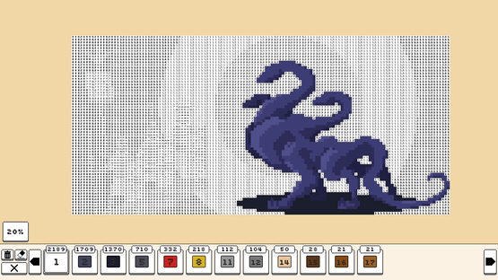 Coloring Pixels: Mythology Pack Screenshot