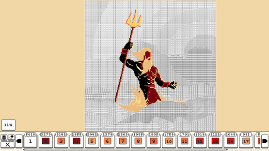 Coloring Pixels: Mythology Pack Screenshot
