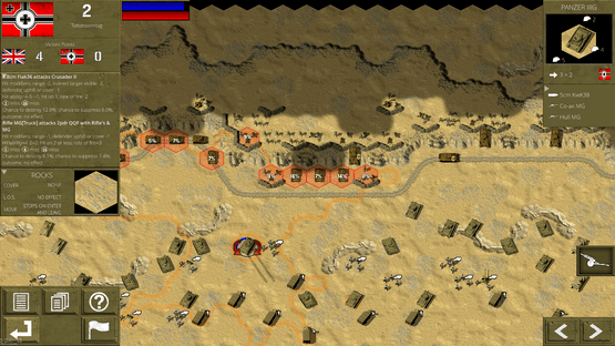 Desert War WWII Screenshot