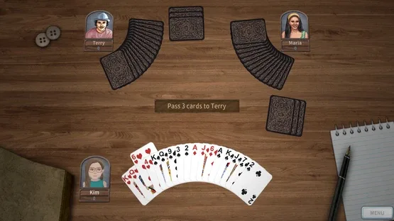 GrassGames Hearts 3 screenshot 4
