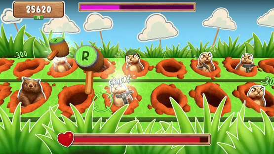 Arcade Machine: Gopher's Revenge Screenshot