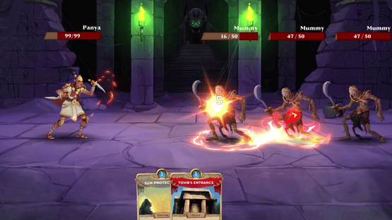 Creeping Deck: Pharaoh's Curse Screenshot