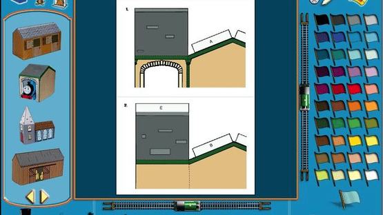 Thomas and the Magic Railroad Print Studio Screenshot
