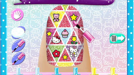 Hello Kitty Nail Salon Screenshot